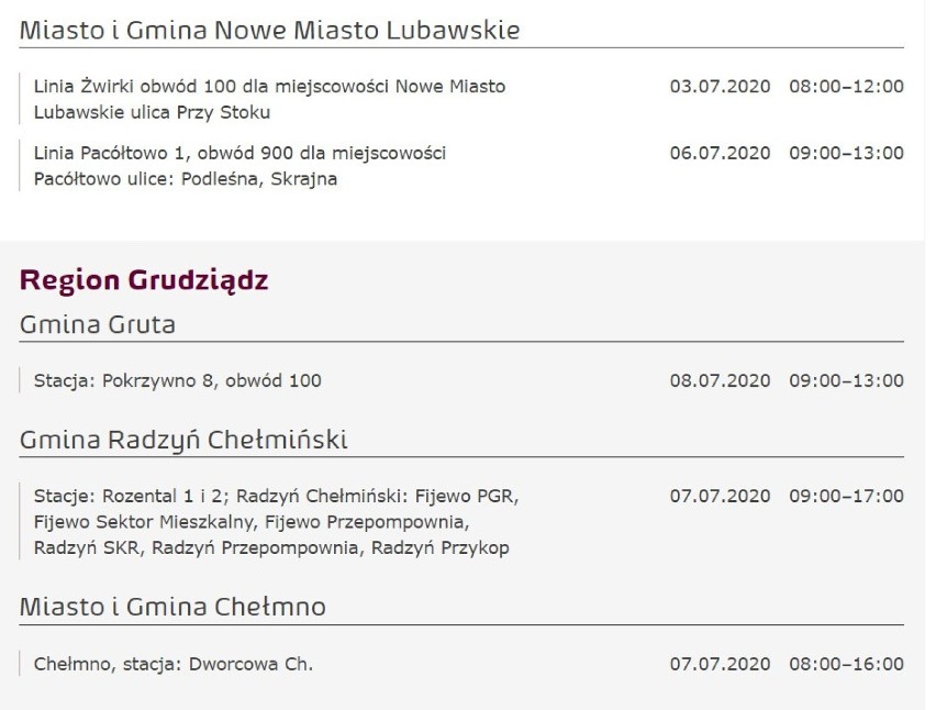 Wyłączenia prądu w Toruniu i regionie. Sprawdź najnowsze...