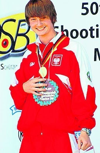 Mistrz świata w strzelectwie juniorów Tomasz Pałamarz