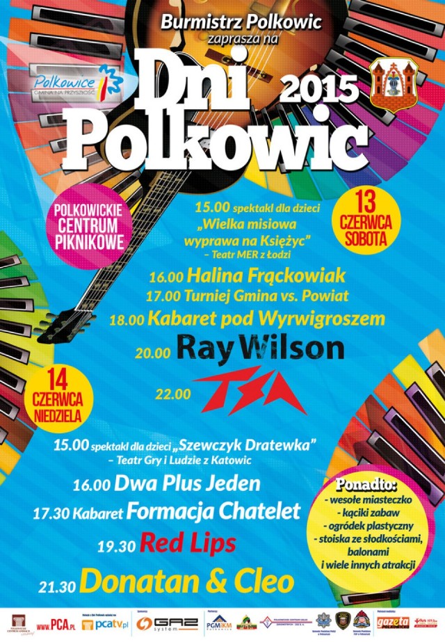 Dni Polkowice 2015.  Kto zagra w amfiteatrze?