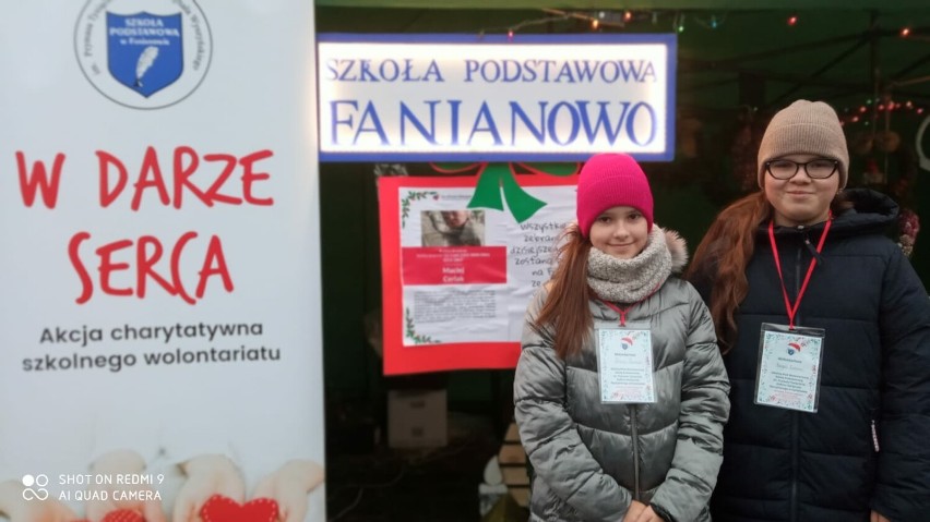 W Darze Serce - klub wolontariatu z SP w Fanianowie na rzecz Macieja, jednego z uczniów tej szkoły. Ty także możesz pomóc