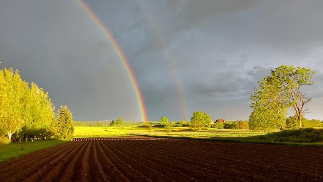 Przepiękne zdjęcia tęczy nad Żarami i w okolicach