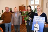 Kasia Sobierajska odwiedziła starostwo w Wolsztynie. Opowiedziała o swoim sukcesie