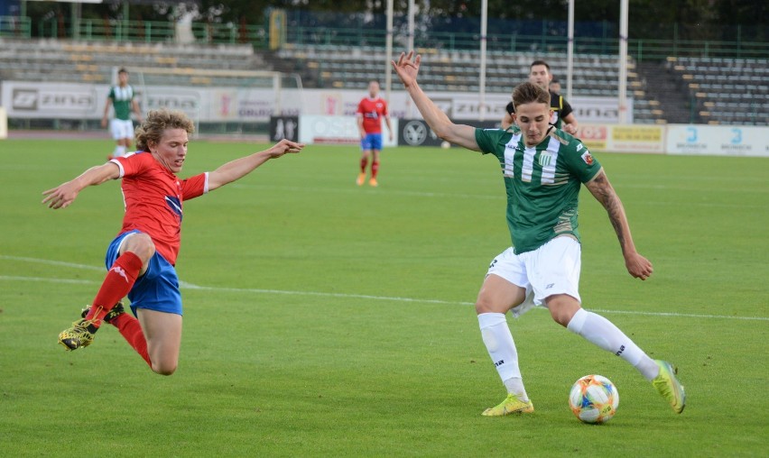 Olimpia Grudziądz przegrała 0:4 z Sokołem Ostróda