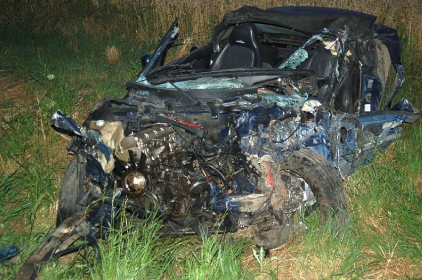 Śmiertelny wypadek w Baranowie. Nie żyje 48-letni kierowca...