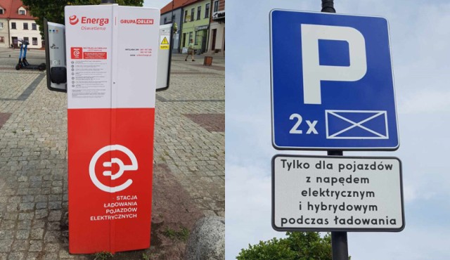 Pierwsza stacja ładowania pojazdów elektrycznych już w Łęczycy. Elektryka podładujesz na placu Kościuszki