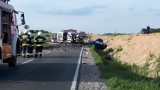 Śmiertelny wypadek na krajowej 5 w Wąsoszu (powiat nakielski). Jedna osoba zginęła [zdjęcia]