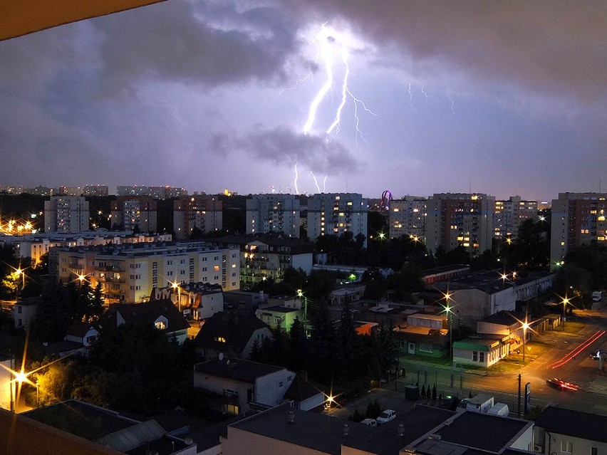 Burza nad Bydgoszczą - 7 lipca 2014