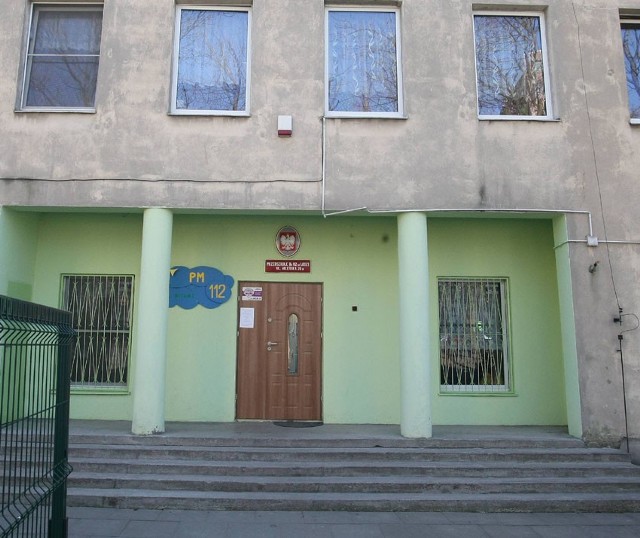 Dziewczynka, która zachorowała na gruźlicę, chodzi do przedszkola nr 112 w Łodzi.