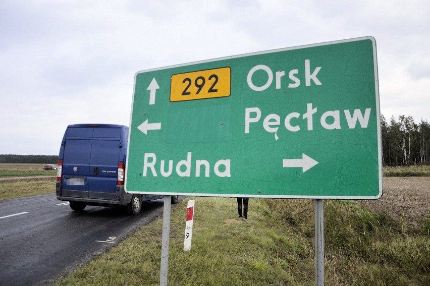 Śmiertelny wypadek na drodze Głogów-Orsk, obok Trzęsowa
