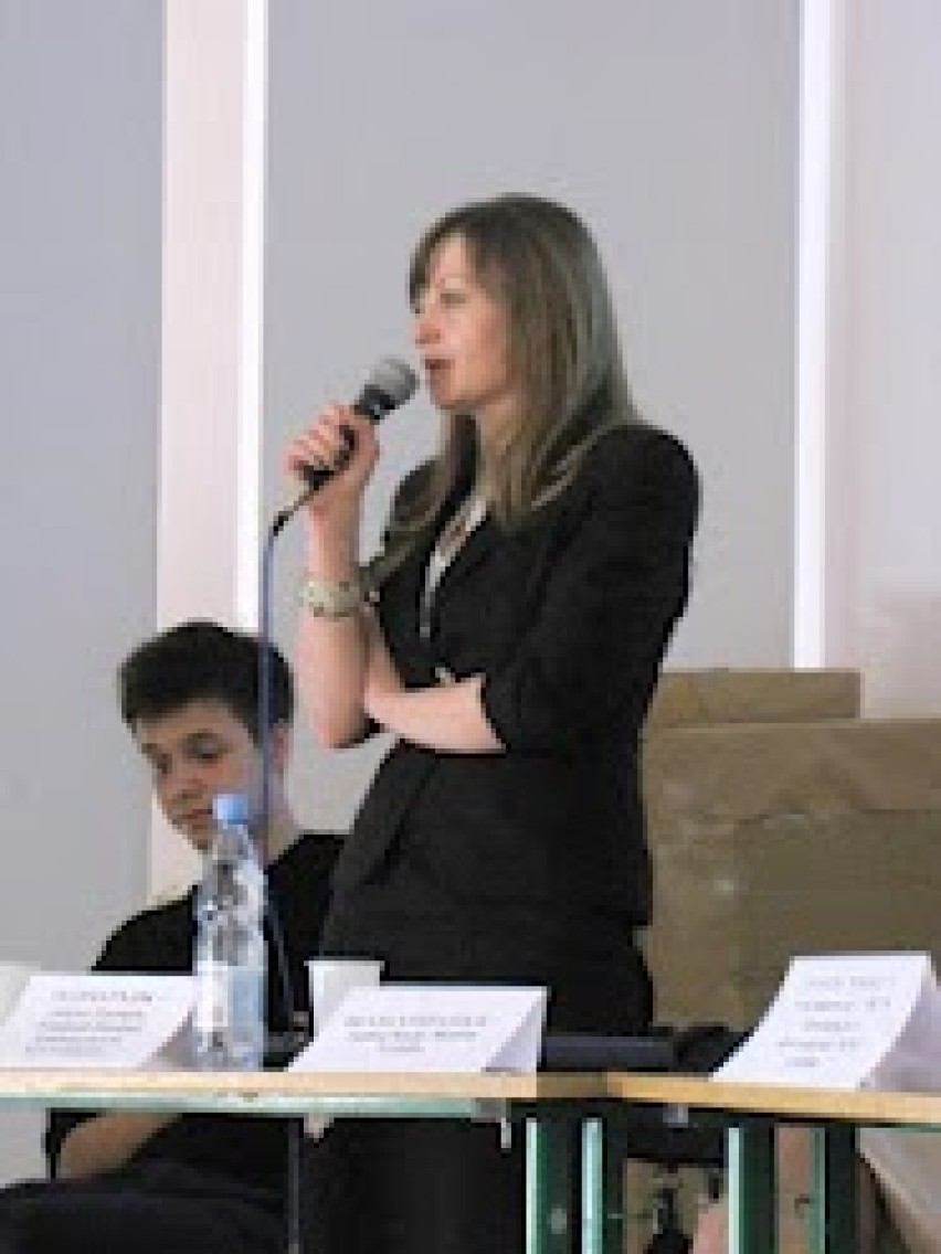 Młodzieżowa debata samorządowa w I LO w Lublinie