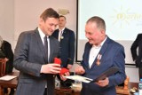 Złoty Gryf Zachodniopomorski wręczony  w trakcie sesji RG Darłowo ZDJĘCIA