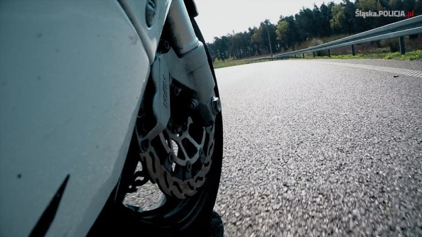 Ślaski motocyklista miał wypadek, stracił nogę. Teraz przestrzega przed brawurą [WIDEO]