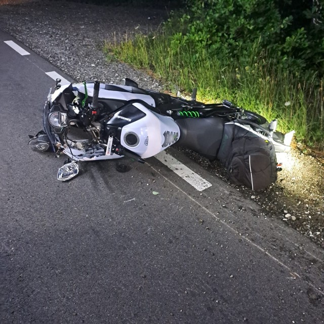 Motocyklista nie przeżył wypadku