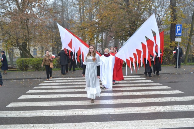 Happening patriotyczny w Kartuzach