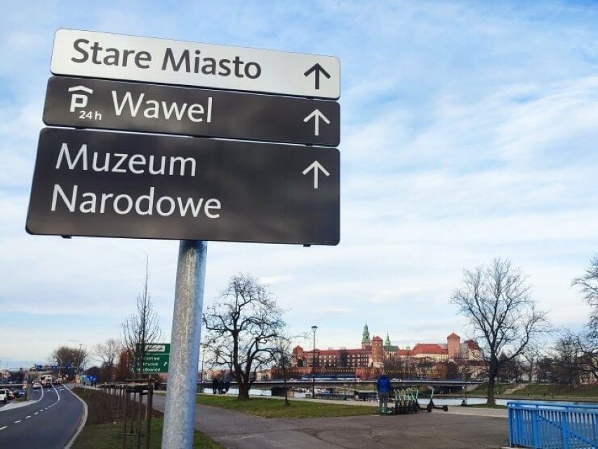 W Krakowie zamontowano 196 nowych tablic kierunkowych i 16...
