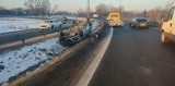 Wypadek na A4 w Krakowie. Dachowanie, są utrudnienia w ruchu