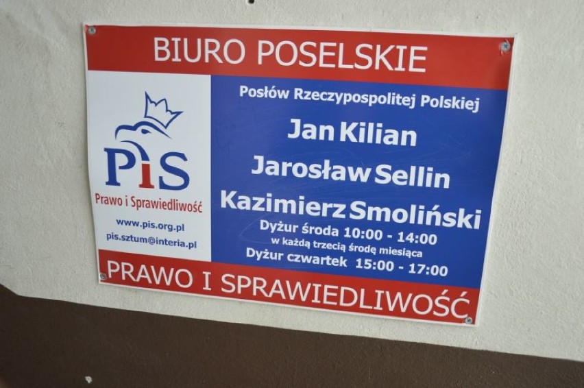 Nowe biuro poselskie w Sztumie