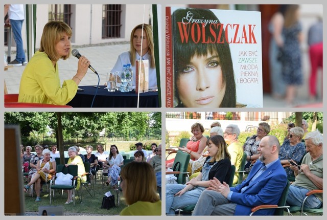 Dni Włocławka 2021 - Spotkanie autorskie z Grażyną Wolszczak, znaną aktorką, 27 czerwca 2021 roku.