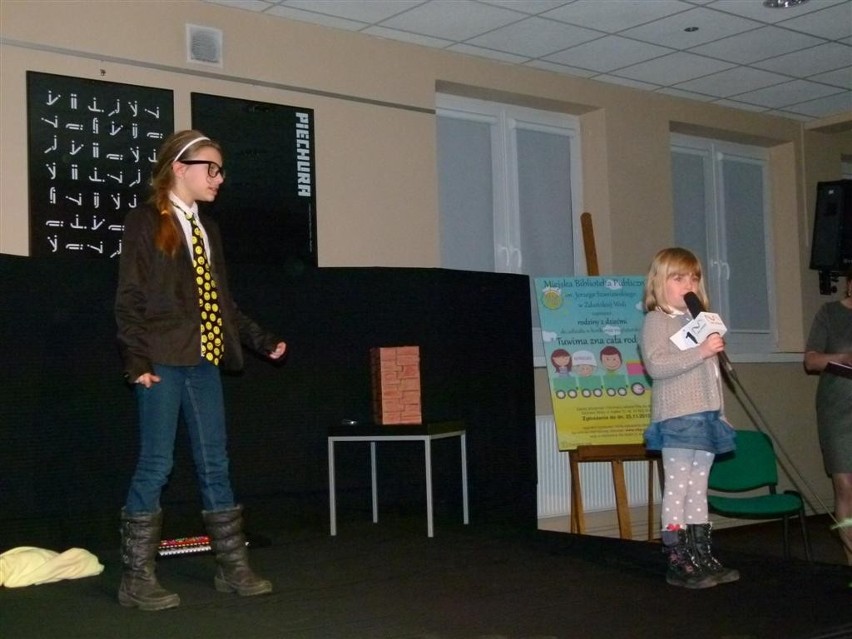 Recytowali rodzinnie wiersze Tuwima. Konkurs zorganizowała biblioteka miejska w Zduńskiej Woli