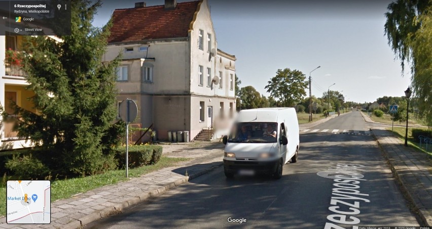 Rydzyna "okiem" Google Street View