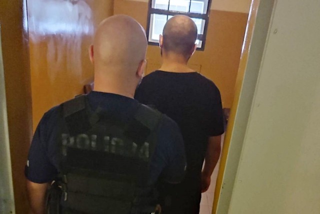 27-letni obywatel Gruzji trafił do policyjnej izby zatrzymań