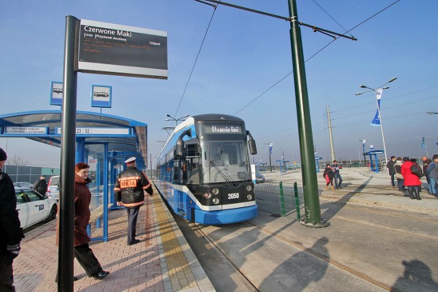 Na Ruczaj - osiedle dotąd bardzo słabo skomunikowane z centrum - będą kursowały aż cztery tramwaje