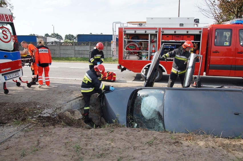 Groźny wypadek w Lutogniewie