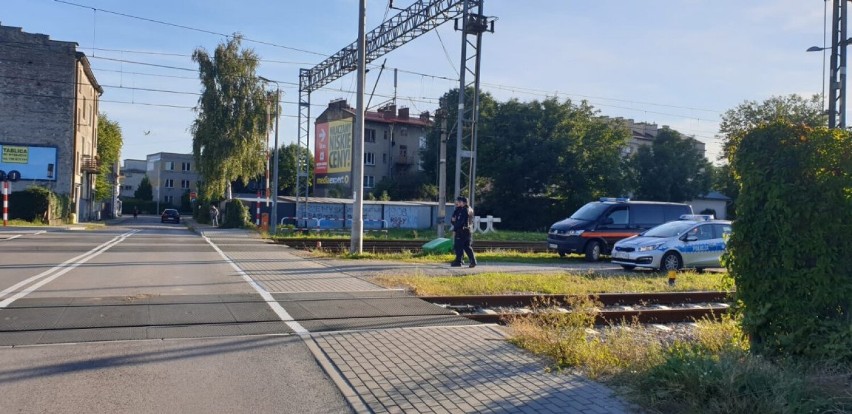 Wspólne działania policji i Straży Ochrony Kolei "Raw – Rail Action Week" w Przemyślu