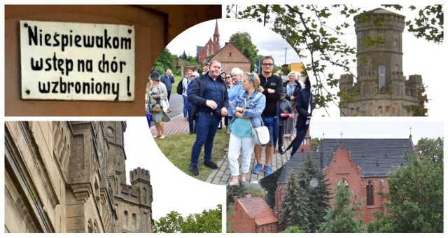 Migawki z wycieczki po Kołdrąbiu w gminie Janowiec Wielkopolski. Na zdjęciach również wnętrze tutejszego kościoła