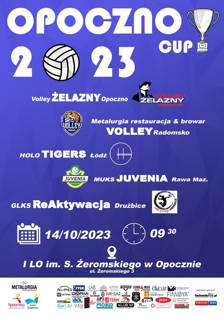 Do Opoczna na turniej Opoczno CUP 2023 jadą panie Volley...