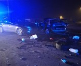 Wypadek w Połomi: Zderzenie trzech auto obok "Bociana". Dwie osoby ranne [ZDJĘCIA]