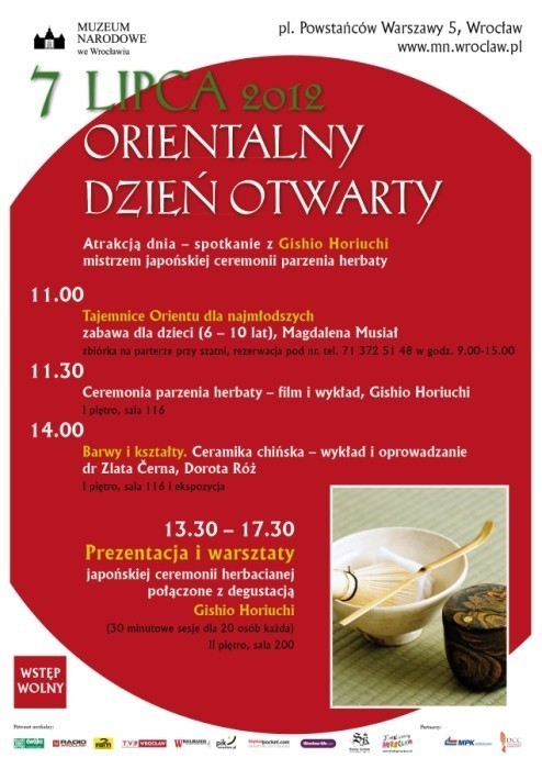 Orientalny dzień otwarty

Więcej informacji o wydarzeniach...