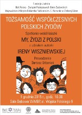 „My, Żydzi z Polski” z udziałem autorki Ireny Wiszniewskiej w Bibliotece Norwida