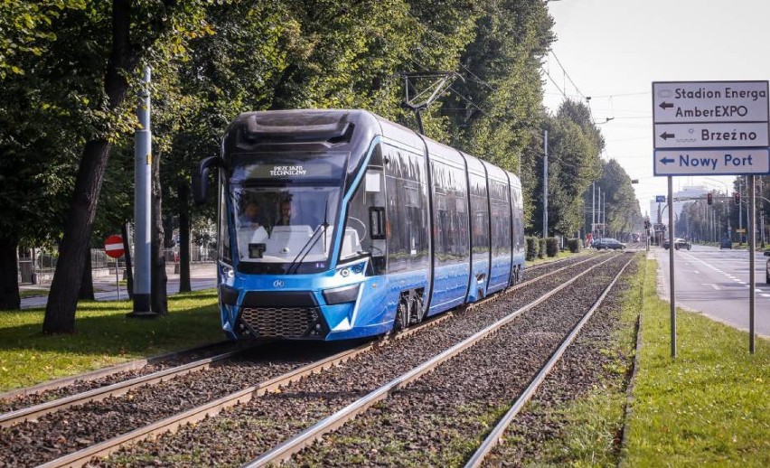 Nowy tramwaj w Gdańsku. Niestety, to tylko testy i na stałe nie pojeździ