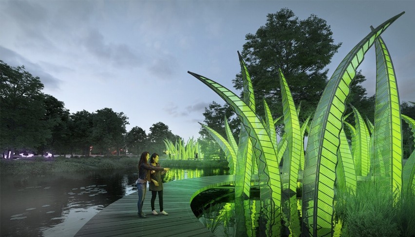 Stalowa Wola nie rezygnuje z budowy parku "Miejskie mokradła", inspirowanego filmem „Avatar”. Zobacz zdjęcia