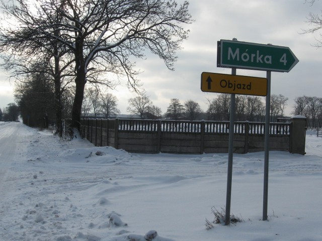 W czwartek został odwołany zakaz ruchu pojazdów na trasie z Kadzewa do Mórki.