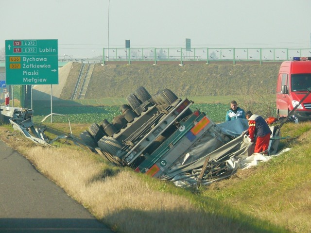 Wypadek w Piaskach