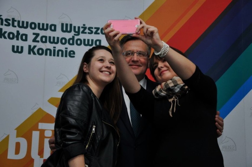 Prezydent RP spotkał się z konińskimi studentami. Spotkanie...