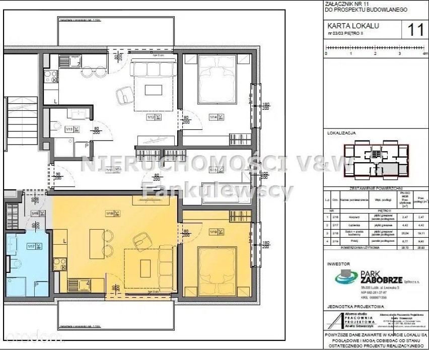 Mieszkanie, 36,97 m², Jelenia Góra
Jelenia Góra, Cieplice...