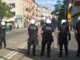 Ruch - Lechia: policja nałożyła 112 mandatów kibicom w czasie meczu