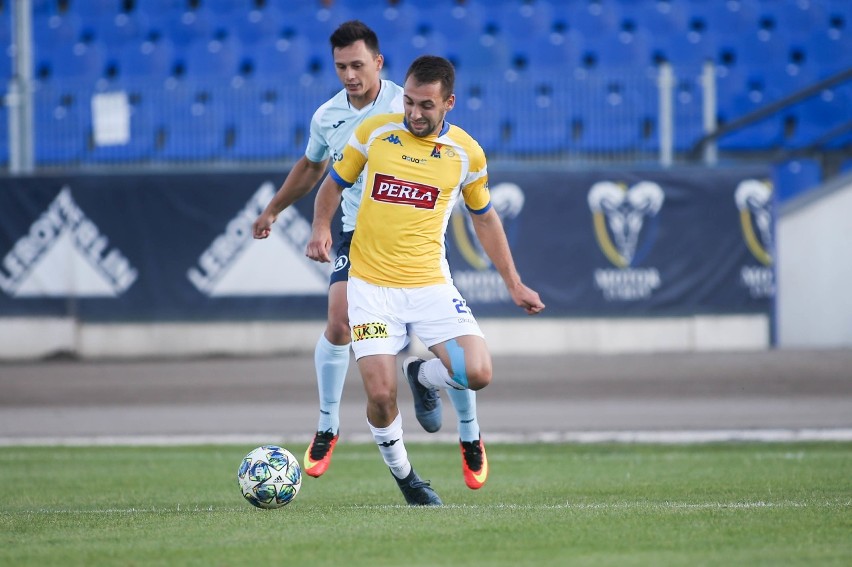 Motor Lublin - Avia Świdnik 1:0. Pucharowe derby na korzyść żółto-biało-niebieskich. Zobacz zdjęcia