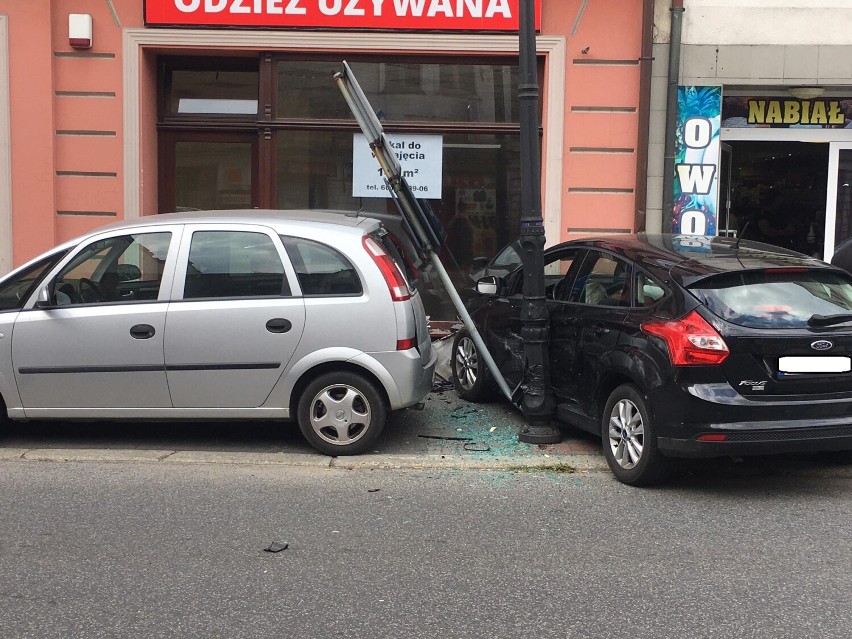 Wypadek na ulicy Kaliskiej