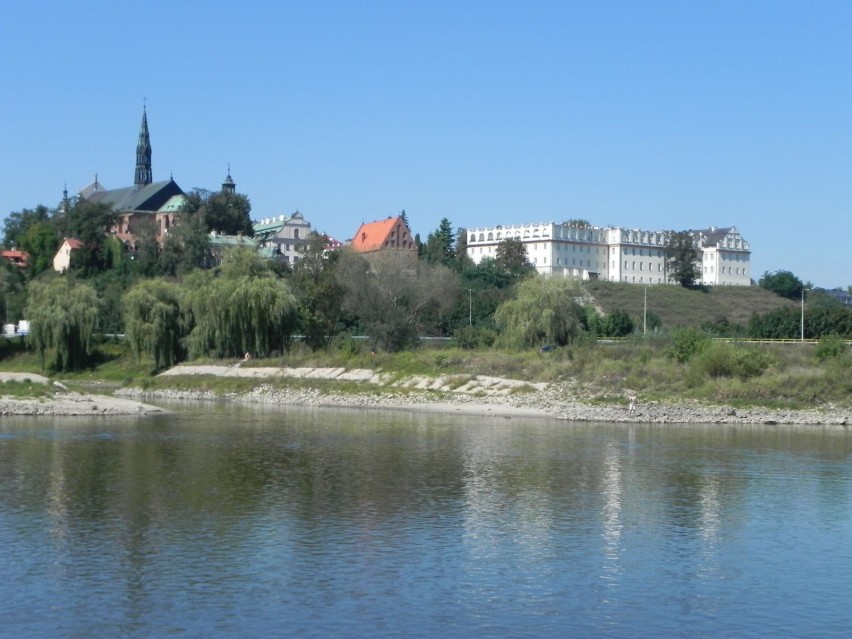 Panorama Sandomierza od strony Wisły.