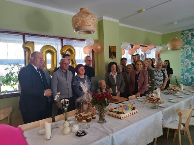 103. urodziny Józefy Kaźmierczak w Domu Pomocy Społecznej  Grudziądzu.