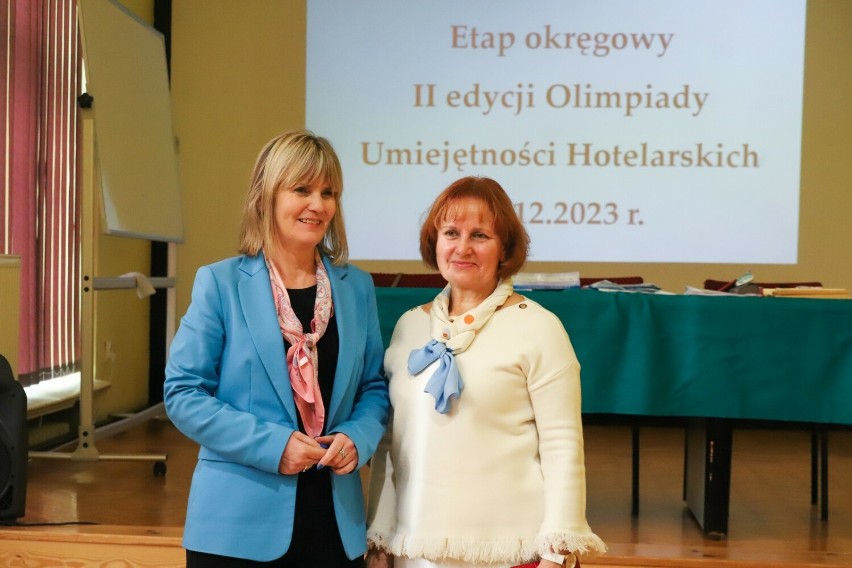 Uczestników powitały: Joanna Marczewska (dyrektorka) i Barbara Cymańska-Garbowska (wicedyrektorka)