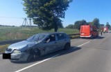 Po zderzeniu samochodów na DK 55 w powiecie malborskim. Policja informuje, że kierowca skody był pijany