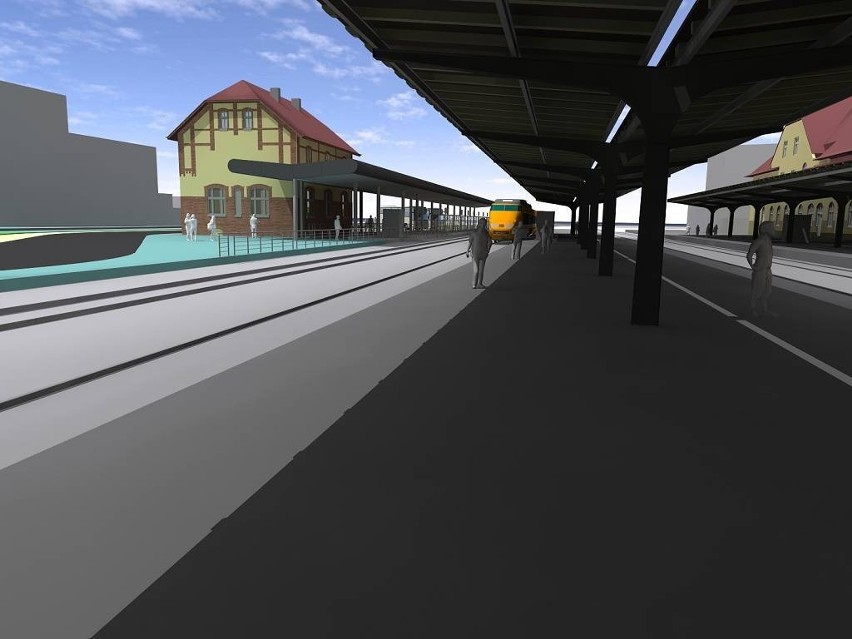 Świdnica: Tak będzie wyglądał dworzec PKP po remoncie (ZDJĘCIA)