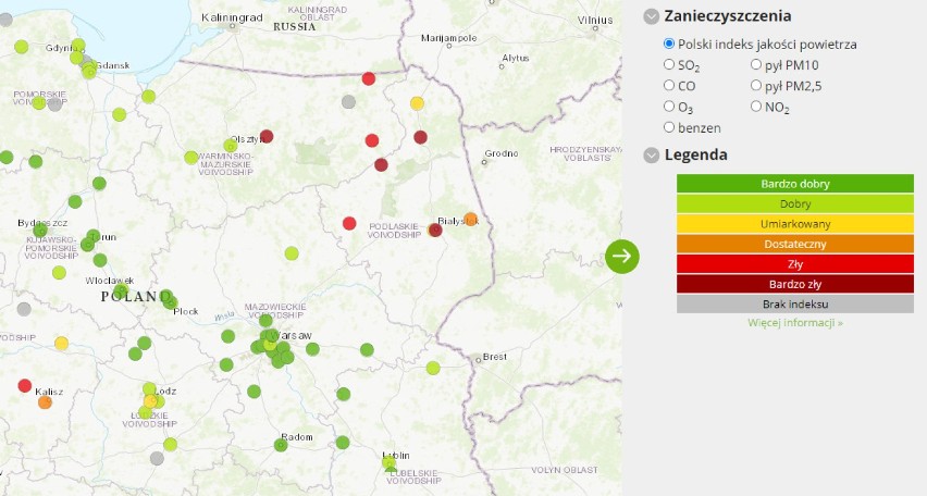 Smog w Białymstoku [02.10.2020]. Ostrzeżenie GIOŚ: powietrze nad Białymstokiem i regionem bardzo zanieczyszczone! Lepiej zostać w domu