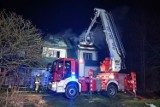 Pożar domu jednorodzinnego w Zamościu. Straty oszacowano na 200 tys. złotych