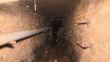 Oto podziemia szpitala w Obrzycach. Tymi tunelami włamywacze dostali się do kościoła i go splądrowali